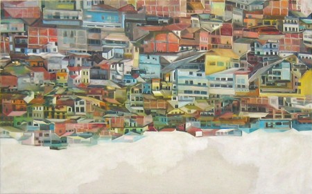 23_Favela 2 Oel_Leinwand 100 x 160cm 2009